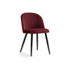 Стул на металлокаркасе Gabi 1 wine red, black