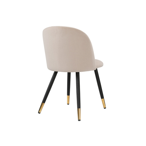 Стул на металлокаркасе Gabi beige, black, gold