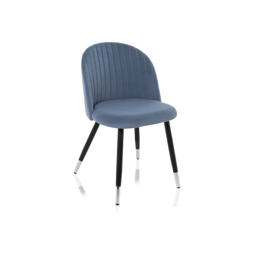 Стул на металлокаркасе Gabi blue, black