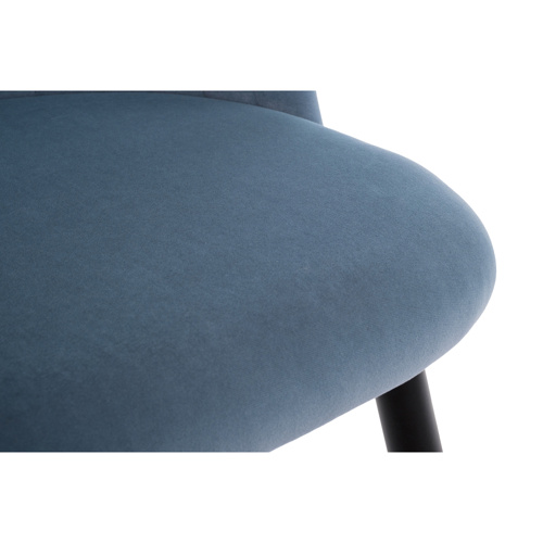 Стул на металлокаркасе Gabi blue, black