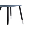 Стул на металлокаркасе Gabi blue, black