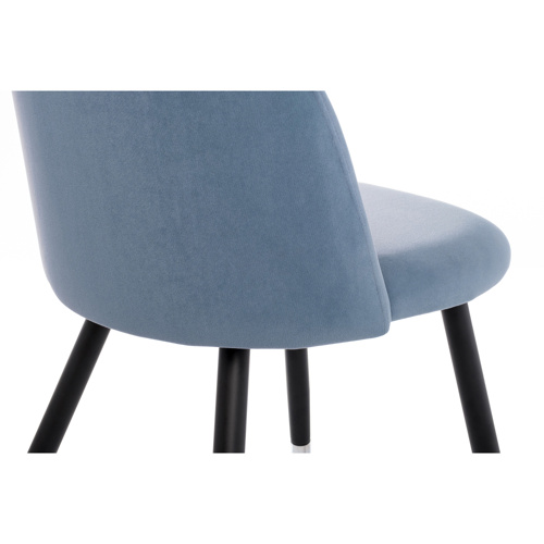 Стул на металлокаркасе Gabi blue, black