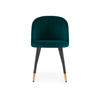 Стул на металлокаркасе Gabi green, black