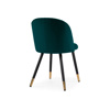 Стул на металлокаркасе Gabi green, black