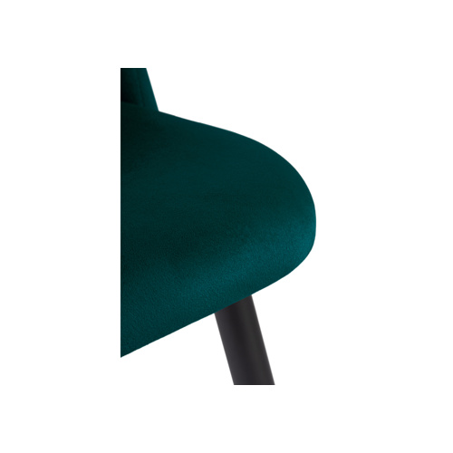 Стул на металлокаркасе Gabi green, black