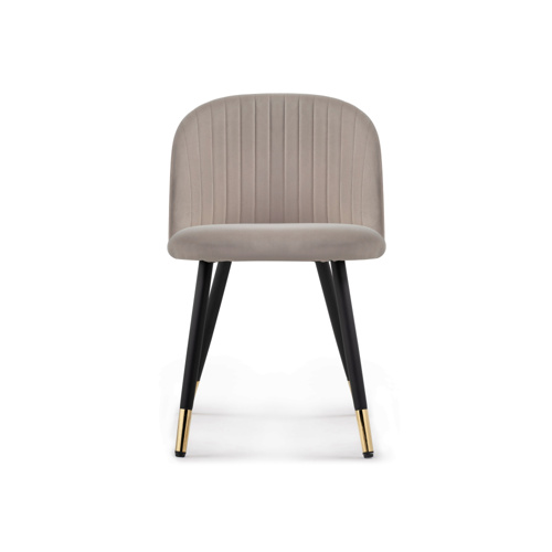 Стул на металлокаркасе Gabi latte, black, gold