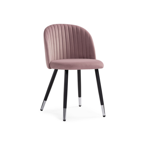 Стул на металлокаркасе Gabi light purple, black