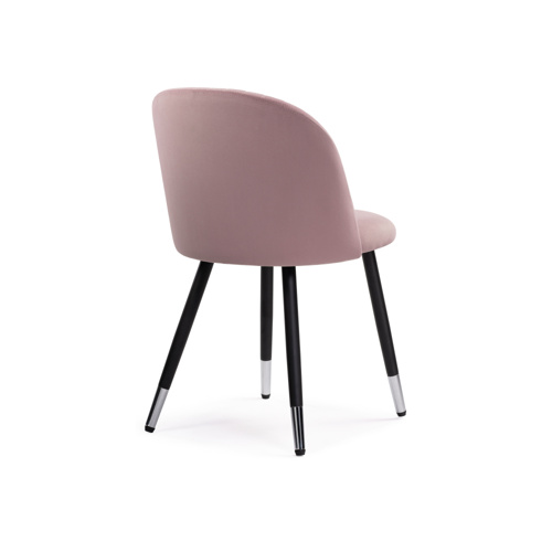 Стул на металлокаркасе Gabi light purple, black