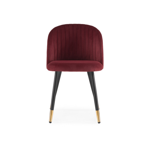 Стул на металлокаркасе Gabi wine red, black