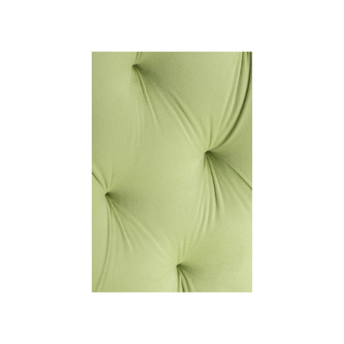 Стул на металлокаркасе Гояр confetti green, белый глянец