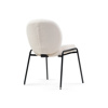 Стул на металлокаркасе Kalipso 1 white, black 