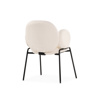 Стул на металлокаркасе Kalipso white, black