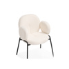 Стул на металлокаркасе Kalipso white, black
