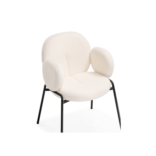 Стул на металлокаркасе Kalipso white, black