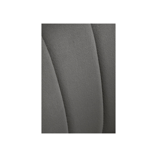 Стул на металлокаркасе Kamelia 1 dark gray, gold