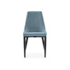 Стул на металлокаркасе Kora 1 light blue, white, black