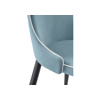 Стул на металлокаркасе Kora 1 light blue, white, black