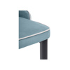 Стул на металлокаркасе Kora 1 light blue, white, black