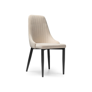 Стул на металлокаркасе Kora beige, black