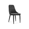 Стул на металлокаркасе Kora black, dark gray