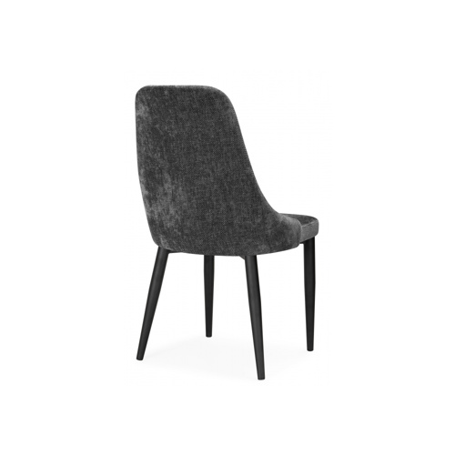 Стул на металлокаркасе Kora black, dark gray