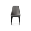 Стул на металлокаркасе Kora dark gray, black