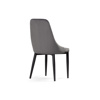 Стул на металлокаркасе Kora dark gray, black
