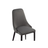 Стул на металлокаркасе Kora dark gray, black