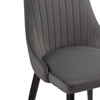 Стул на металлокаркасе Kora dark gray, black