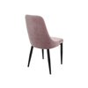 Стул на металлокаркасе Kora light purple, black