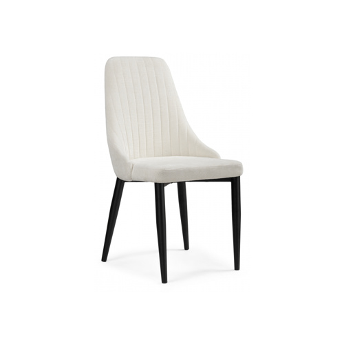 Стул на металлокаркасе Kora white, black