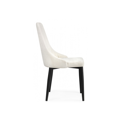 Стул на металлокаркасе Kora white, black