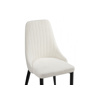 Стул на металлокаркасе Kora white, black