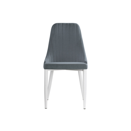 Стул на металлокаркасе Kora white, gray