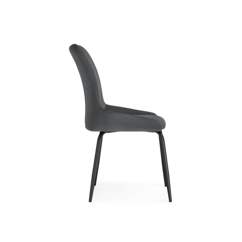 Стул на металлокаркасе Lado gray, black