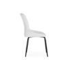 Стул на металлокаркасе Lado white, black