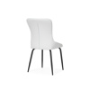 Стул на металлокаркасе Lado white, black
