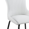 Стул на металлокаркасе Lado white, black