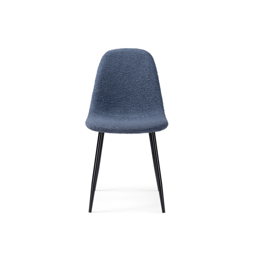 Стул на металлокаркасе Lilu dark blue, black