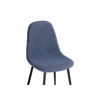 Стул на металлокаркасе Lilu dark blue, black