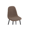 Стул на металлокаркасе Lilu dark brown, black