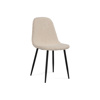 Стул на металлокаркасе Lilu white, black