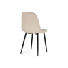 Стул на металлокаркасе Lilu white, black