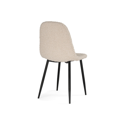Стул на металлокаркасе Lilu white, black