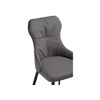 Стул на металлокаркасе Neli gray, black