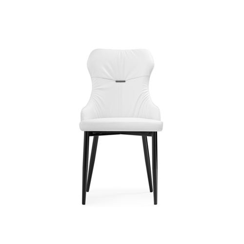 Стул на металлокаркасе Neli white, black
