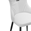 Стул на металлокаркасе Neli white, black