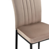 Стул на металлокаркасе Rek cappuccino, black