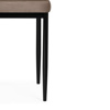 Стул на металлокаркасе Rek cappuccino, black