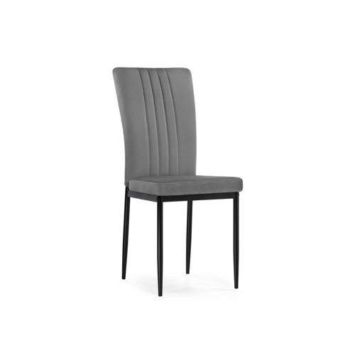 Стул на металлокаркасе Rek dark gray, black